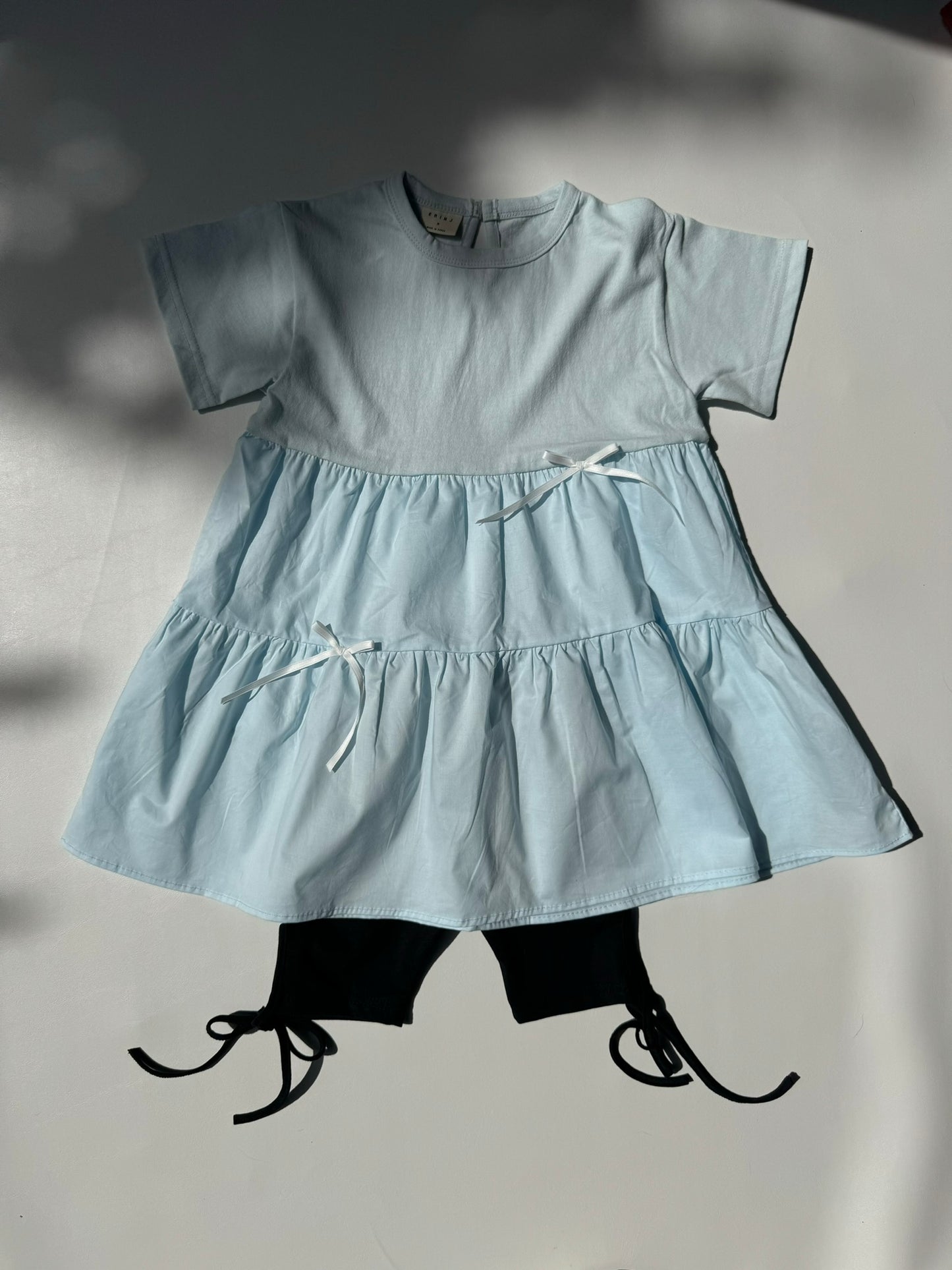 Baby Blue Bow - Dress