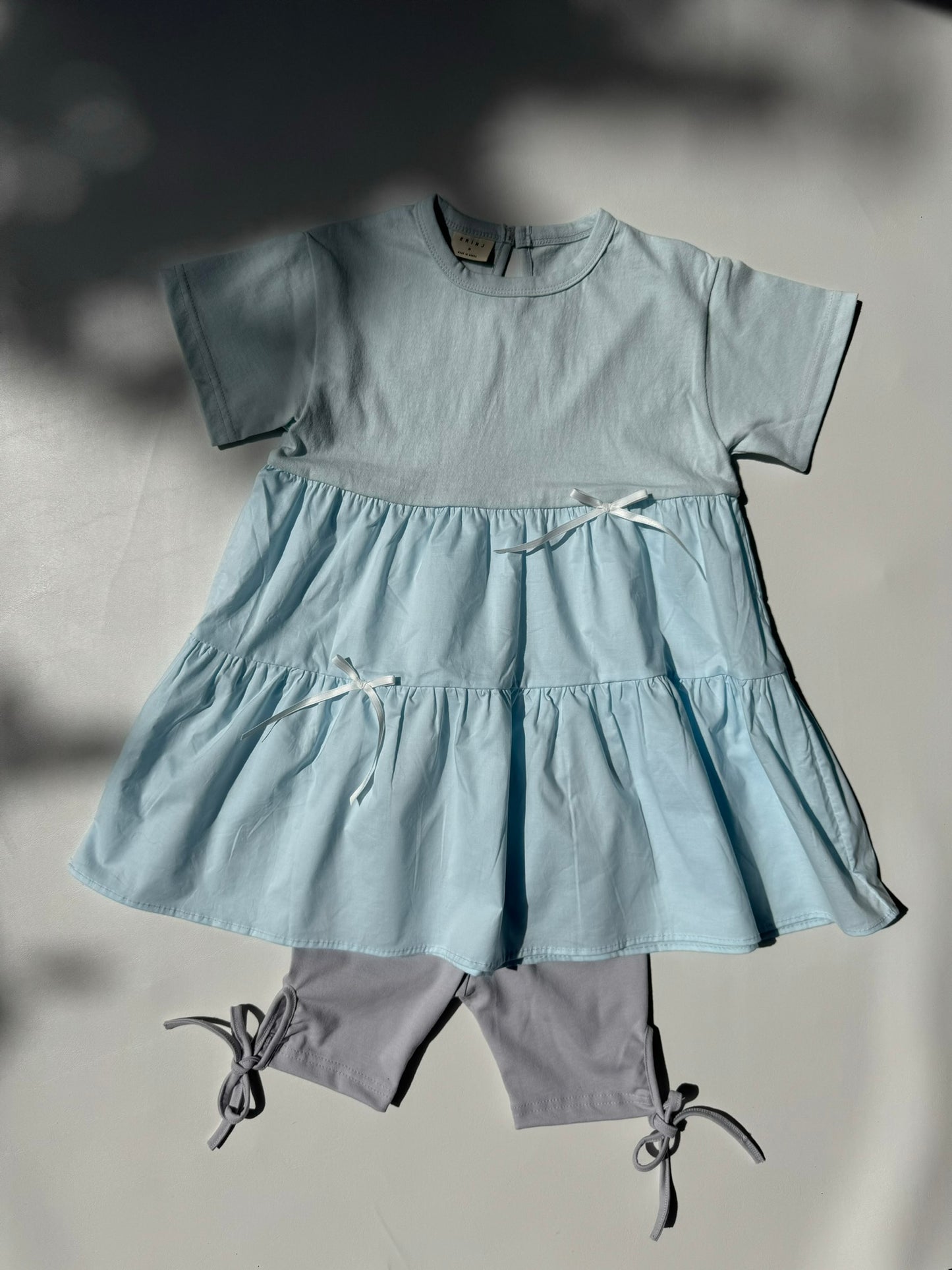 Baby Blue Bow - Dress