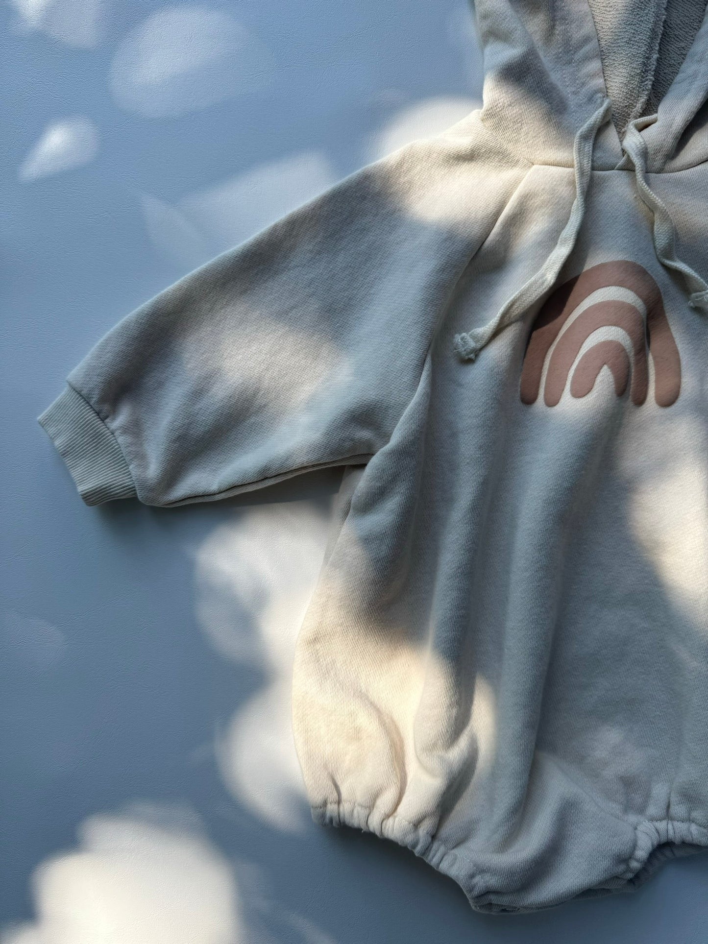 Muted Rainbow Hoodie - Suit