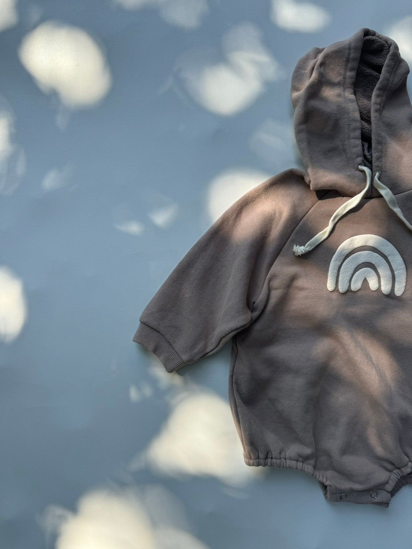 Muted Rainbow Hoodie - Suit